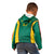 Custom Cameroon Football Kid Hoodie Nations Cup 2024 Les Lions Indomptables - Wonder Print Shop