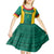 Custom Cameroon Football Kid Short Sleeve Dress Nations Cup 2024 Les Lions Indomptables - Wonder Print Shop