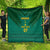 Custom Cameroon Football Quilt Nations Cup 2024 Les Lions Indomptables - Wonder Print Shop