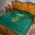 Custom Cameroon Football Quilt Nations Cup 2024 Les Lions Indomptables - Wonder Print Shop