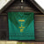 Custom Cameroon Football Quilt Nations Cup 2024 Les Lions Indomptables - Wonder Print Shop