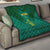 Custom Cameroon Football Quilt Nations Cup 2024 Les Lions Indomptables - Wonder Print Shop