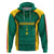 Custom Cameroon Football Zip Hoodie Nations Cup 2024 Les Lions Indomptables - Wonder Print Shop