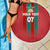 Custom Morocco Football Beach Blanket Nations Cup 2024 Atlas Lions LT7 - Wonder Print Shop