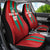 Custom Morocco Football Car Seat Cover Nations Cup 2024 Atlas Lions