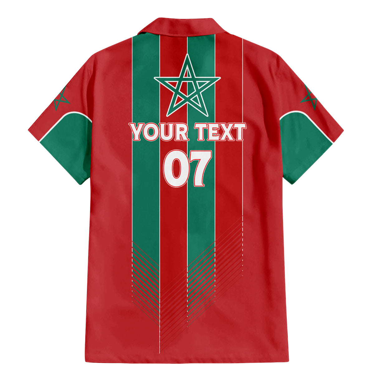 Custom Morocco Football Family Matching Mermaid Dress and Hawaiian Shirt Nations Cup 2024 Atlas Lions LT7 - Wonder Print Shop