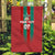 Custom Morocco Football Garden Flag Nations Cup 2024 Atlas Lions