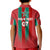Custom Morocco Football Kid Polo Shirt Nations Cup 2024 Atlas Lions