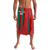 Custom Morocco Football Lavalava Nations Cup 2024 Atlas Lions - Wonder Print Shop