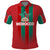 Custom Morocco Football Polo Shirt Nations Cup 2024 Atlas Lions - Wonder Print Shop
