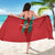 Custom Morocco Football Sarong Nations Cup 2024 Atlas Lions - Wonder Print Shop