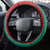 Custom Morocco Football Steering Wheel Cover Nations Cup 2024 Atlas Lions