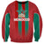 Custom Morocco Football Sweatshirt Nations Cup 2024 Atlas Lions - Wonder Print Shop