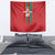 Custom Morocco Football Tapestry Nations Cup 2024 Atlas Lions