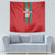 Custom Morocco Football Tapestry Nations Cup 2024 Atlas Lions - Wonder Print Shop