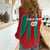 Custom Morocco Football Women Casual Shirt Nations Cup 2024 Atlas Lions - Wonder Print Shop