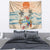 Christmas In July - Hawaii Retro Tapestry Lost In Parrot-dise