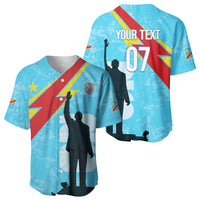 DR Congo WC2026 Custom Baseball Jersey Lumumba Eva Inspired