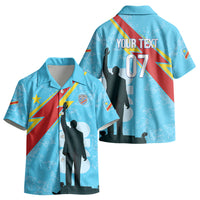 DR Congo WC2026 Custom Kid Hawaiian Shirt Lumumba Eva Inspired LT7