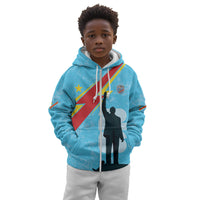 DR Congo WC2026 Custom Kid Hoodie Lumumba Eva Inspired