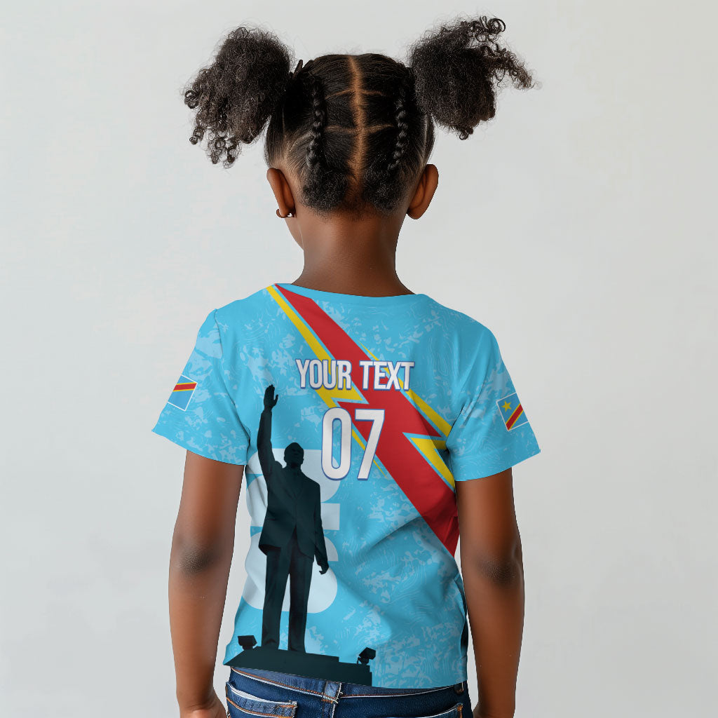 DR Congo WC2026 Custom Kid T shirt Lumumba Eva Inspired