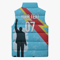 DR Congo WC2026 Custom Sleeveless Puffer Jacket Lumumba Eva Inspired