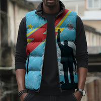 DR Congo WC2026 Custom Sleeveless Puffer Jacket Lumumba Eva Inspired