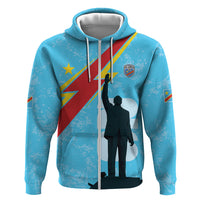 DR Congo WC2026 Custom Zip Hoodie Lumumba Eva Inspired