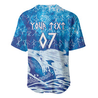 Norges Football WC2026 Custom Viking Rowing Baseball Jersey Raging Waves