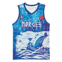 Norges Football WC2026 Custom Viking Rowing Basketball Jersey Raging Waves
