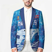 Norges Football WC2026 Custom Viking Rowing Blazer Raging Waves