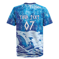 Norges Football WC2026 Custom Viking Rowing Rugby Jersey Raging Waves
