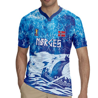 Norges Football WC2026 Custom Viking Rowing Rugby Jersey Raging Waves