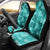 Vintage Hawaii Car Seat Cover Hibiscus Mix Hawaiian Quilt Patches - Teal LT7 - Wonder Print Shop