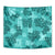 Vintage Hawaii Tapestry Hibiscus Mix Hawaiian Quilt Patches - Teal - Wonder Print Shop
