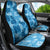 Hawaii Tapa Car Seat Cover Hibiscus Mix Hawaiian Quilt Patches - Blue LT7 - Wonder Print Shop