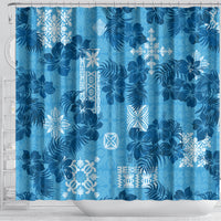 hawaii-tapa-shower-curtain-hibiscus-mix-hawaiian-quilt-patches-blue