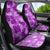 Hawaii Tapa Car Seat Cover Hibiscus Mix Hawaiian Quilt Patches - Violet LT7 - Wonder Print Shop