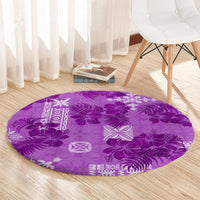 hawaii-tapa-round-carpet-hibiscus-mix-hawaiian-quilt-patches-violet