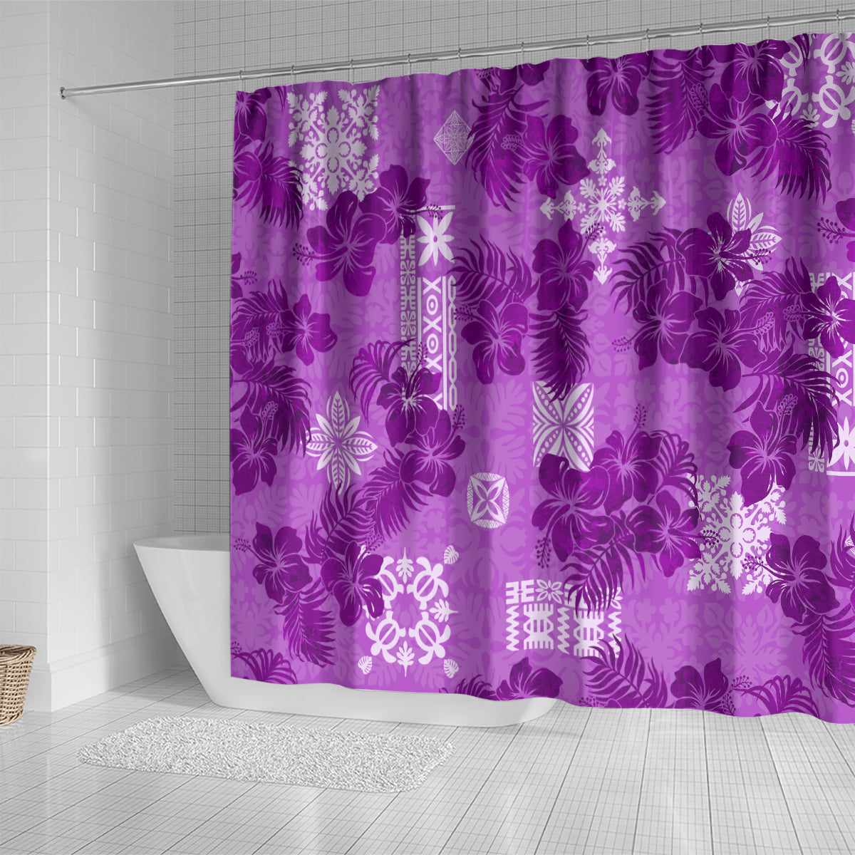 hawaii-tapa-shower-curtain-hibiscus-mix-hawaiian-quilt-patches-violet