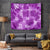 Hawaii Tapa Tapestry Hibiscus Mix Hawaiian Quilt Patches - Violet - Wonder Print Shop