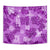 Hawaii Tapa Tapestry Hibiscus Mix Hawaiian Quilt Patches - Violet - Wonder Print Shop