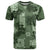 Hawaii Tapa T Shirt Hibiscus Mix Hawaiian Quilt Patches - Sage Green - Wonder Print Shop