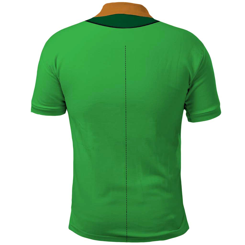 St.Patrick Leprechaun Inspired Funny Polo Shirt - Wonder Print Shop