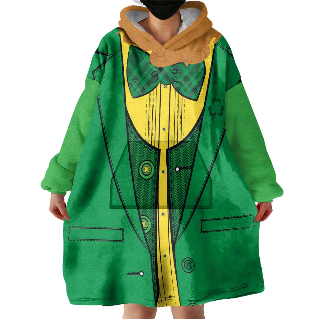 St.Patrick Leprechaun Inspired Funny Wearable Blanket Hoodie - Wonder Print Shop