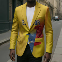 Ecuador Football Custom WC2026 Blazer Historical Symbols - Wonder Print Shop