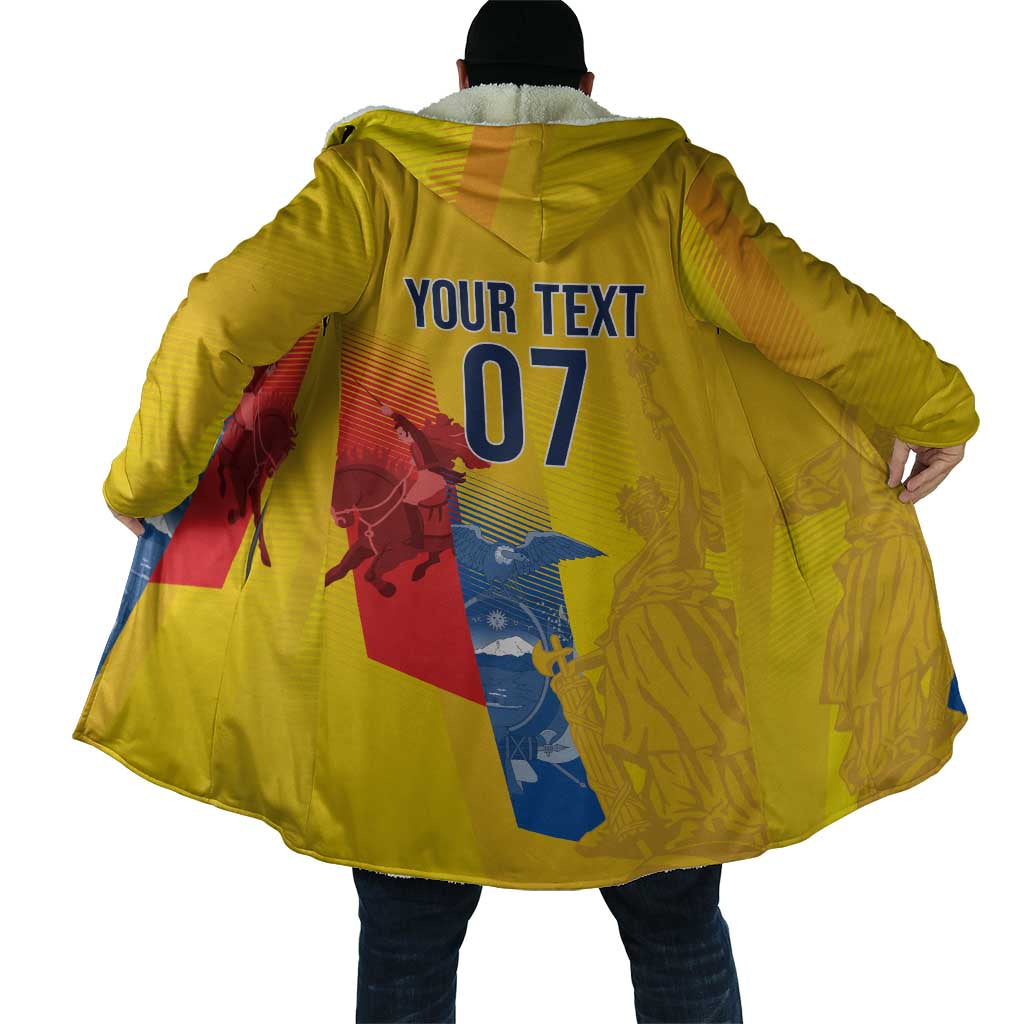 Ecuador Football Custom WC2026 Cloak Historical Symbols - Wonder Print Shop
