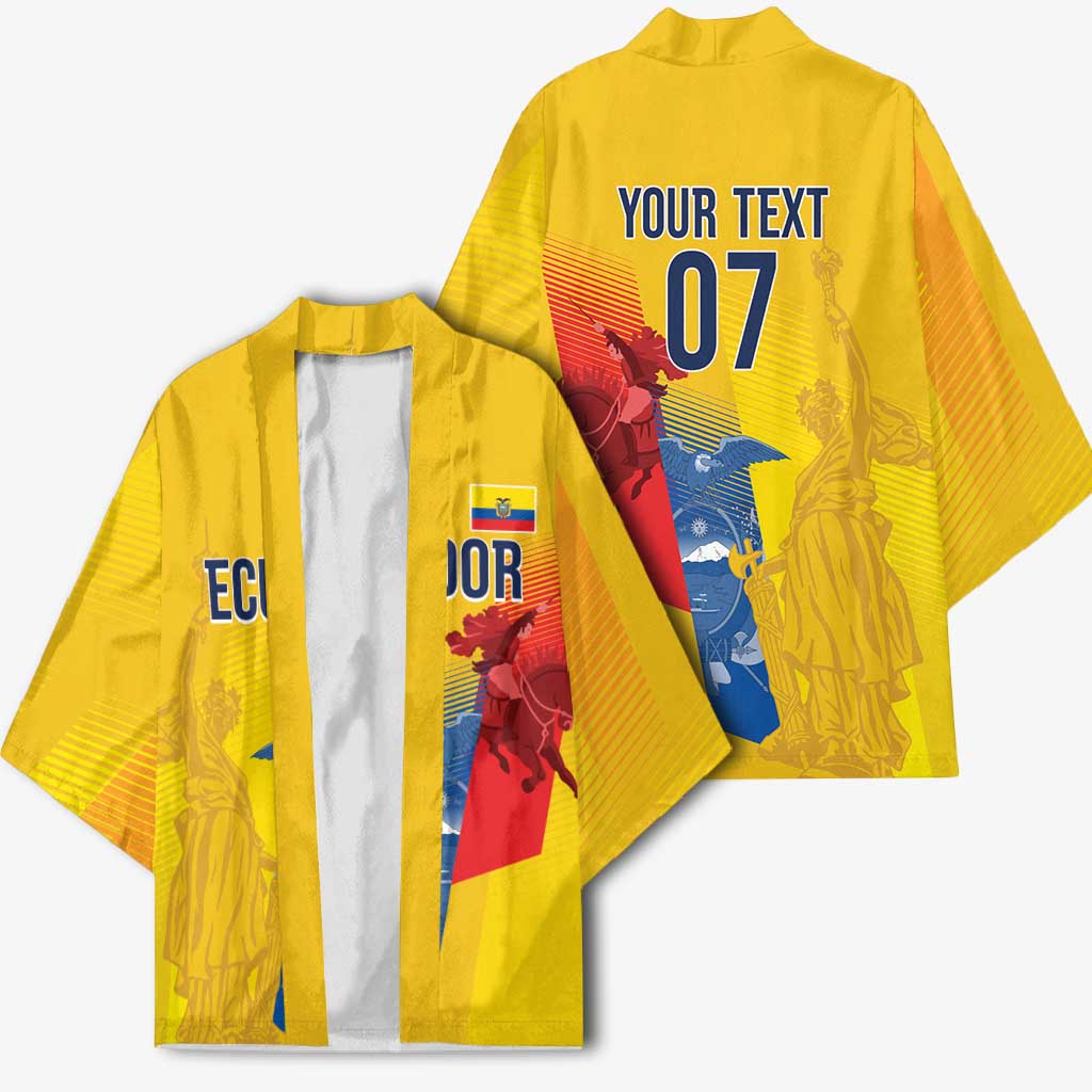 Ecuador Football Custom WC2026 Kimono Historical Symbols - Wonder Print Shop