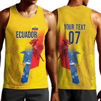 Ecuador Football Custom WC2026 Men Tank Top Historical Symbols - Wonder Print Shop