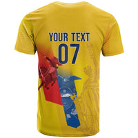 Ecuador Football Custom WC2026 T shirt Historical Symbols - Wonder Print Shop